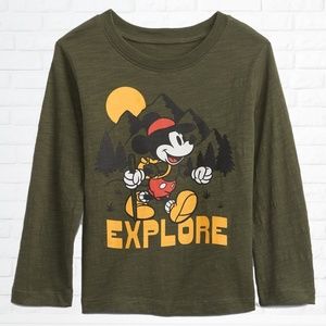 NWT babyGap Disney Mickey Mouse Graphic T-Shirt - Size 5